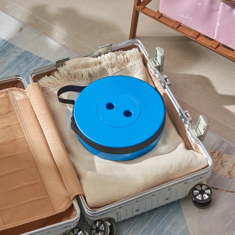 Portable Telescopic Stool Lightweight Collapsible Folding Seat For Camping Fishing Hiking And Outdoor Activities With Adjustable Height (Random Color)