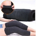 1 Pair Knee Warmer | Winter Warm Thermal Knee Warmers | Knee Protector - Without Belt (Random Color)